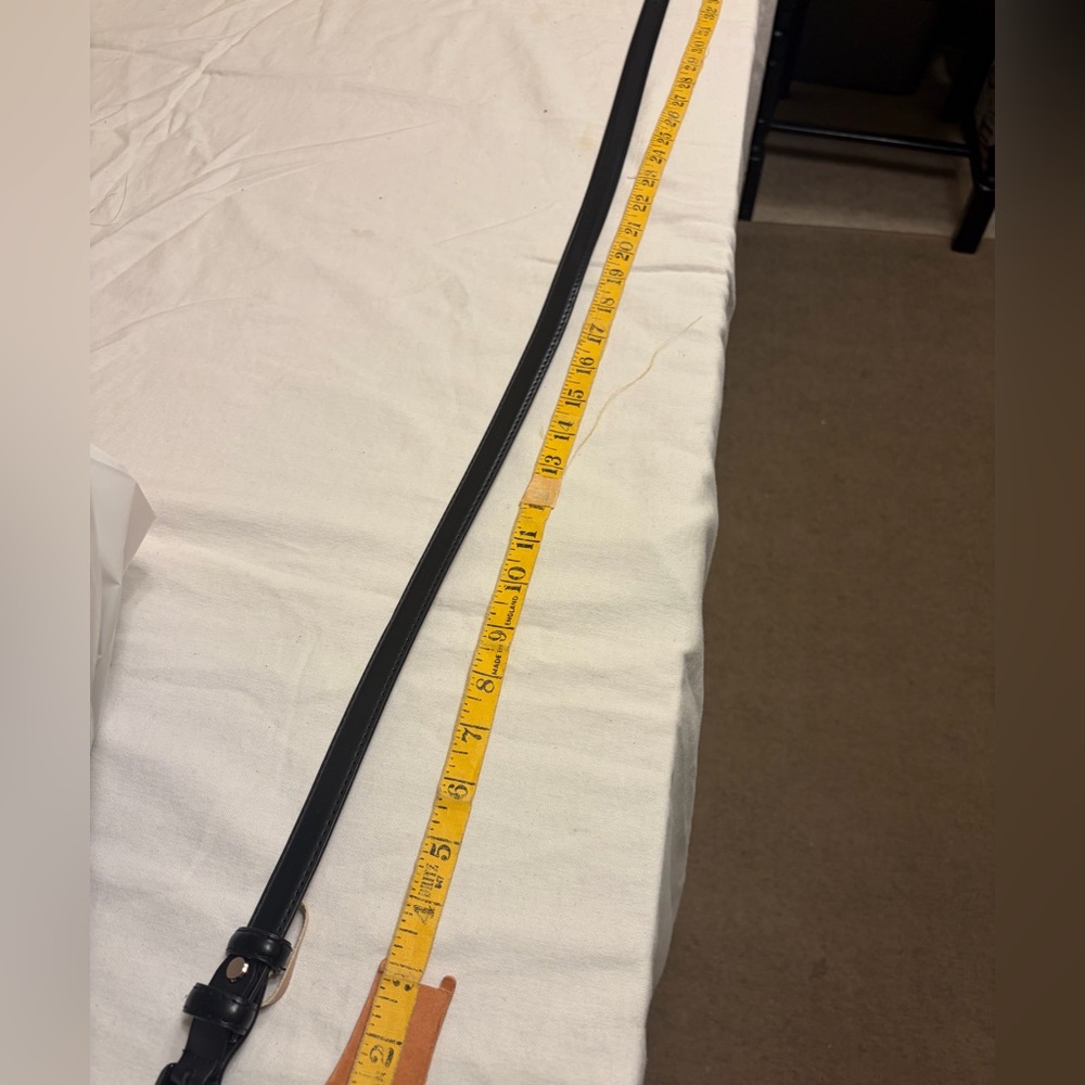 Elegant Black and Tan Women's Belt - Picture 15 of 16